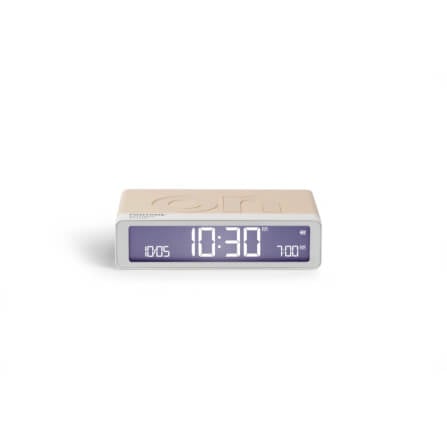 นาฬิกาตั้งโต๊ะขนาดเล็ก LEXON Flip+ Alarm Clock PANTONE สีทราย